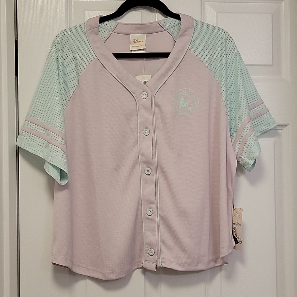 Disney's Ariel Baseball Crop Jersey